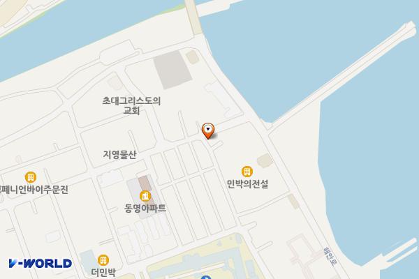 교항14리 공중화장실 위치 지도 — 강원특별자치도 강릉시 주문진읍 학교담길 1