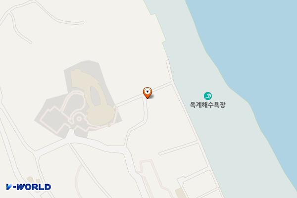옥계해변북쪽 위치 지도 — 강원특별자치도 강릉시 옥계면 금진솔밭길 148-20
