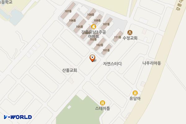 강릉원예농협하나로마트 초당점 위치 지도 — 강원특별자치도 강릉시 산양큰길 29 (포남동)