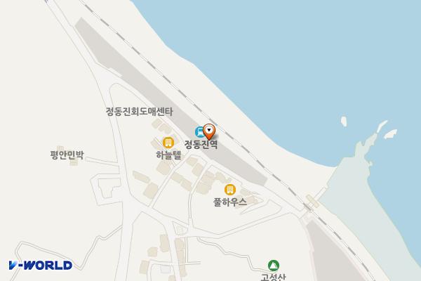 정동진역 위치 지도 — 강원특별자치도 강릉시 강동면 정동역길 17
