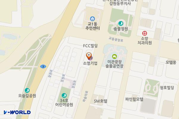 SK교동주유소 위치 지도 — 강원특별자치도 강릉시 하슬라로 159 (교동)