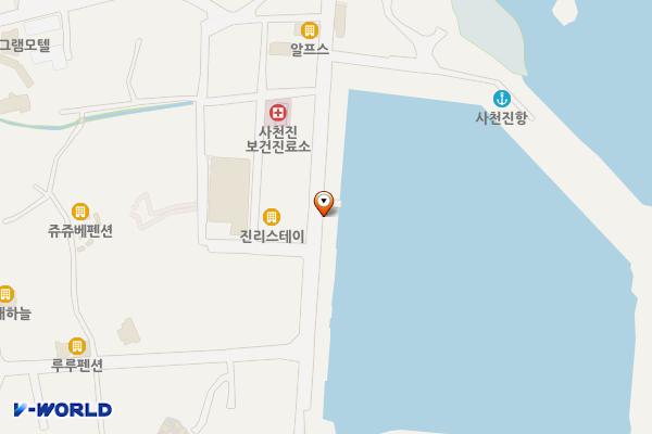 양미리 위치 지도 — 강원특별자치도 강릉시 사천면 진리항구길 40