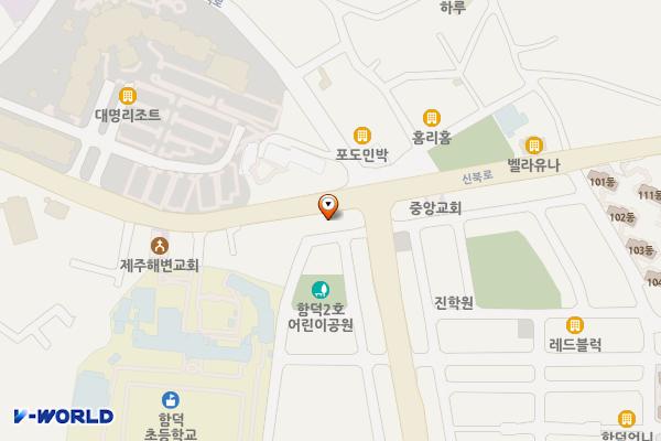 함덕리 4144-1 위치 지도 — 제주특별자치도 제주시 조천읍 함덕리 4144-1