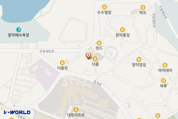 함덕리 272-26 위치 지도 — 제주특별자치도 제주시 조천읍 함덕리 272-26
