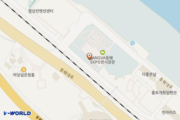 동해산업기술센터 위치 지도 — 강원특별자치도 동해시 동해대로 6270-53