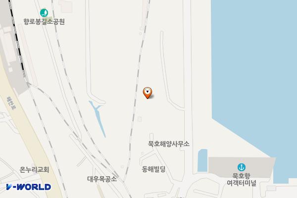 묵호사무소 내 화장실 위치 지도 — 강원특별자치도 동해시 임항로 121