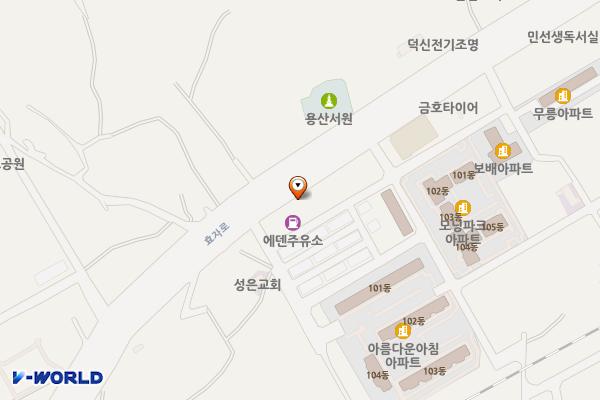 에덴주유소 위치 지도 — 강원특별자치도 동해시 효자로 578 ?(쇄운동)?