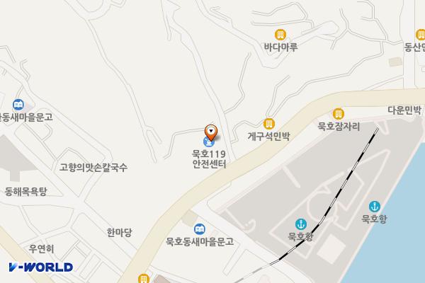 묵호119안전센터 위치 지도 — 강원특별자치도 동해시 일출로 29