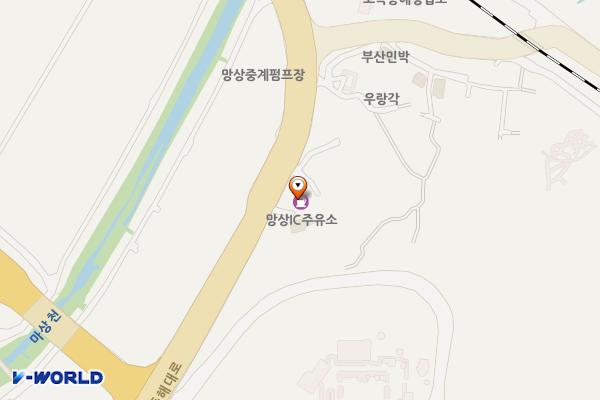 망상 IC주유소 위치 지도 — 강원특별자치도 동해시 동해대로 6124 ?(망상동)?