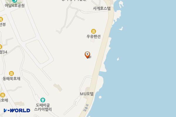 일출공원가리비 위치 지도 — 강원특별자치도 동해시 일출로 151