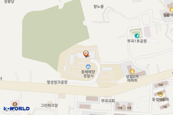 동해해양경찰서 민원동 화장실 위치 지도 — 강원특별자치도 동해시 임항로 29