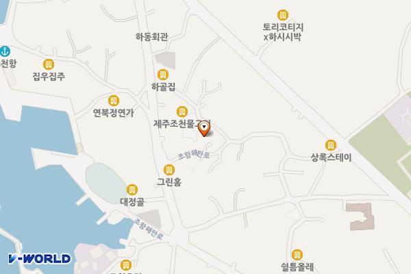 조천리 2804-1 위치 지도 — 제주특별자치도 제주시 조천읍 조천리 2804-1