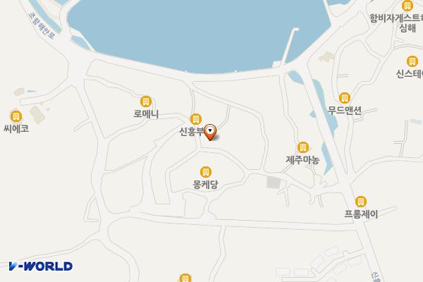신흥리 531-1 위치 지도 — 제주특별자치도 제주시 조천읍 신흥리 531-1