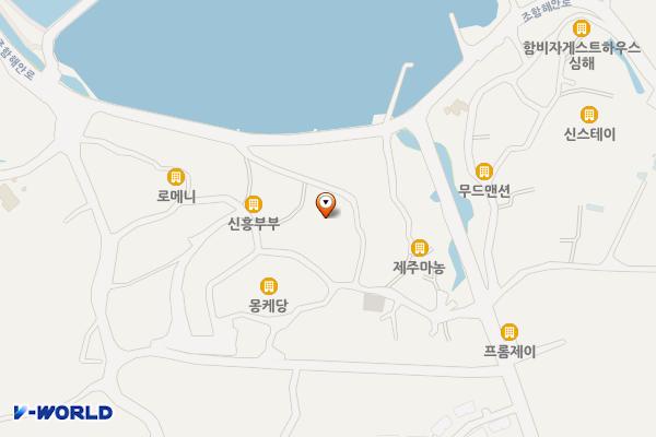 신흥리 530-8 위치 지도 — 제주특별자치도 제주시 조천읍 신흥리 530-8