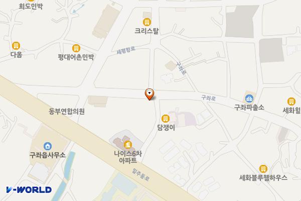 구좌로 26, 세화리 1536-10 위치 지도 — 제주특별자치도 제주시 구좌읍 구좌로 26