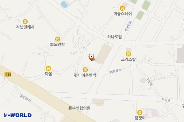 세평항로 13 위치 지도 — 제주특별자치도 제주시 구좌읍 세평항로 13