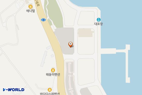 대포항 제2주차장 위치 지도 — 강원특별자치도 속초시 대포항희망1길 27