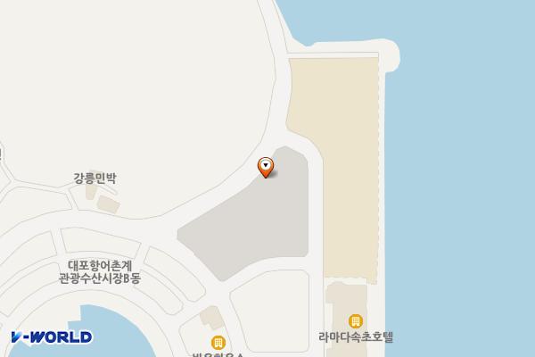 대포항 제1주차장 위치 지도 — 강원특별자치도 속초시 대포항길 94-1