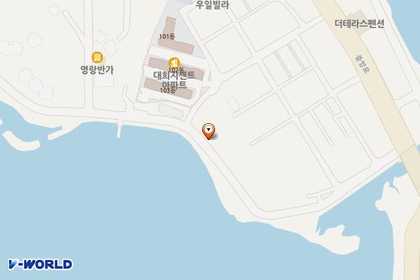 영랑호 카누경기장 위치 지도 — 강원특별자치도 속초시 영랑호반길 609-1