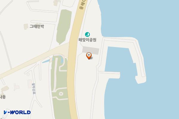 설악해맞이공원 안내소 위치 지도 — 강원특별자치도 속초시 동해대로 3664