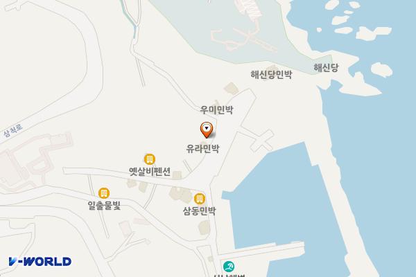 신남항 위치 지도 — 강원특별자치도 삼척시 원덕읍 신남길 103