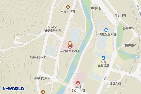도계보건출장소 위치 지도 — 강원특별자치도 삼척시 도계읍 전두안길 56