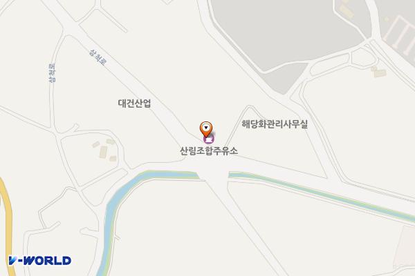 산림조합주유소 위치 지도 — 강원특별자치도 삼척시 근덕면 삼척로 3840