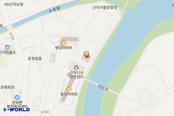 근덕보건지소 위치 지도 — 강원특별자치도 삼척시 근덕면 교가2길 10