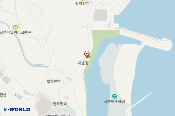 궁촌항 위치 지도 — 강원특별자치도 삼척시 근덕면 궁촌해변길