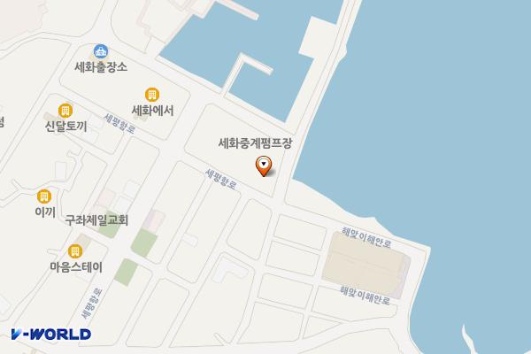 세화리 3641-1 위치 지도 — 제주특별자치도 제주시 구좌읍 세화리 3641-1