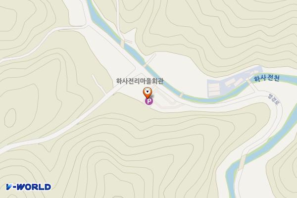 영경묘 주차장 화장실 위치 지도 — 강원특별자치도 삼척시 미로면 영경로 263