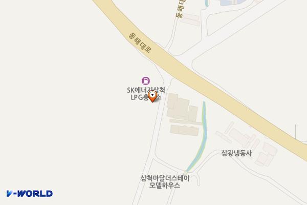 SK삼척충전소 위치 지도 — 강원특별자치도 삼척시 마달길 4(마달동)