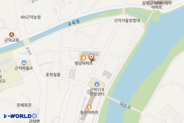 근덕면복지회관 위치 지도 — 강원특별자치도 삼척시 근덕면 교가2길 15