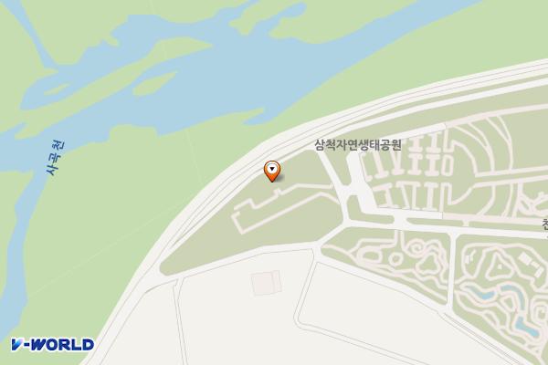 천년학 힐링타운 위치 지도 — 강원특별자치도 삼척시 원덕읍 사곡길 43-127