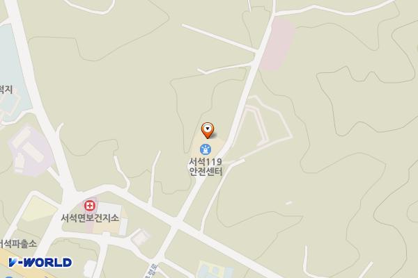 강원특별자치도 홍천소방서 서석119안전센터 위치 지도 — 강원특별자치도 홍천군 풍암길2길 9