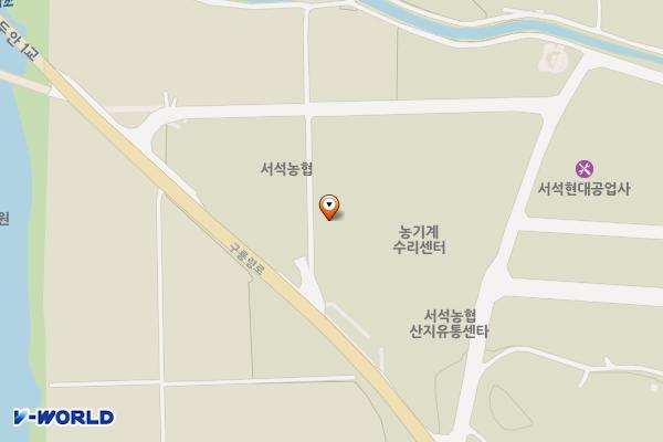 홍천군농업기술센터 동부지소 위치 지도 — 강원특별자치도 홍천군 서석면 구룡령로 2429 (풍암리)