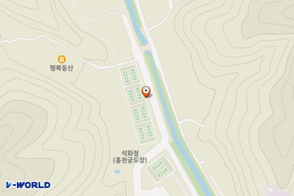 홍천테니스장 위치 지도 — 강원특별자치도 홍천군 홍천읍 태학여내길 67