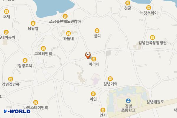 김녕리 1589-1 위치 지도 — 제주특별자치도 제주시 구좌읍 김녕리 1589-1
