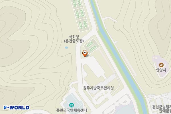 홍천국도유지관리사무소 위치 지도 — 강원특별자치도 홍천군 홍천읍 태학여내길 32