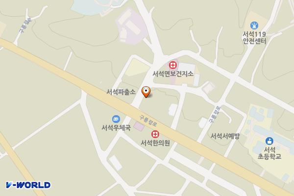 서석풍암리 터미널 위치 지도 — 강원특별자치도 홍천군 서석면 풍암길 4