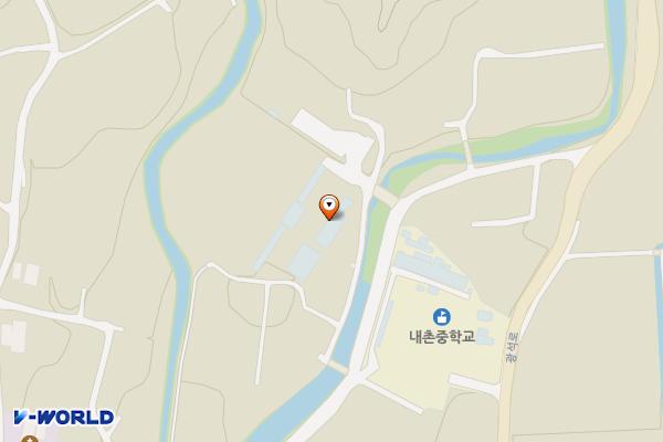 내촌면 체육공원 화장실 위치 지도 — 강원특별자치도 홍천군 내촌면 도관길 55