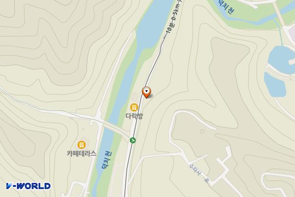 수타사 공중주차장 위치 지도 — 강원특별자치도 홍천군 영귀미면 수타사로 420