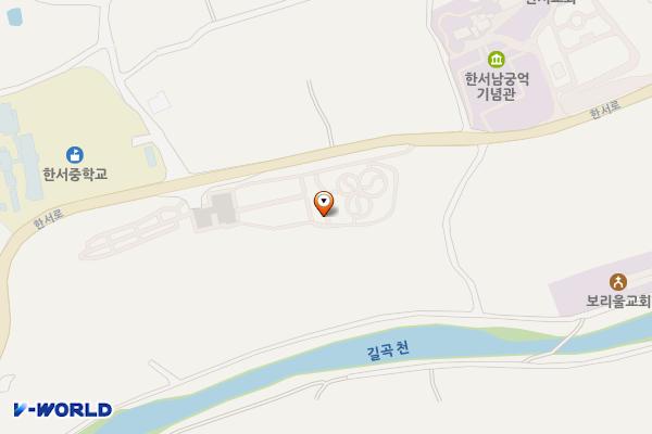 서면 무궁화테마숲 공중화장실 위치 지도 — 강원특별자치도 홍천군 서면 모곡리357