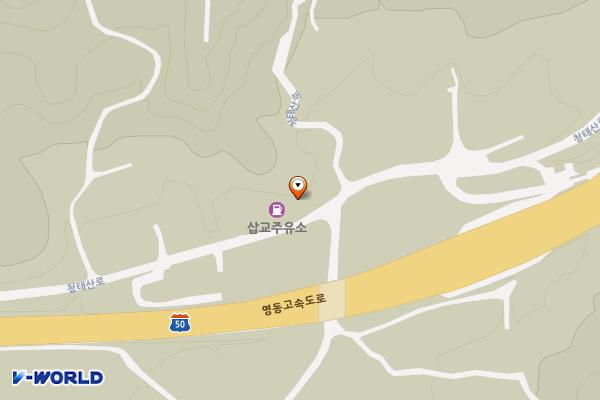 삽교주유소 위치 지도 — 강원특별자치도 횡성군 둔내면 삽교리1238