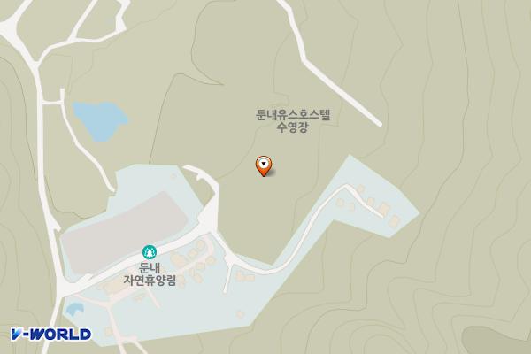 둔내유스호스텔 위치 지도 — 강원특별자치도 횡성군 둔내면 삽교리1138