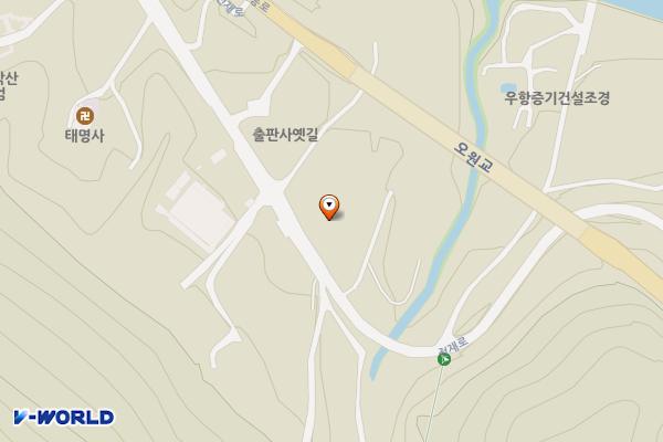 매화산주유소 위치 지도 — 강원특별자치도 횡성군 우천면 오원리518-3