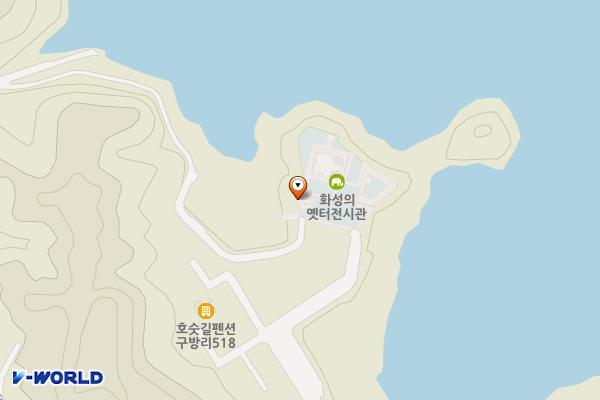 횡성호수길 주차장 화장실 위치 지도 — 강원특별자치도 횡성군 갑천면 구방리 524