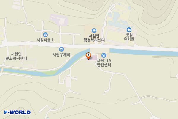 창촌 공중화장실 위치 지도 — 강원특별자치도 횡성군 서원면 창촌리 549-3(1)