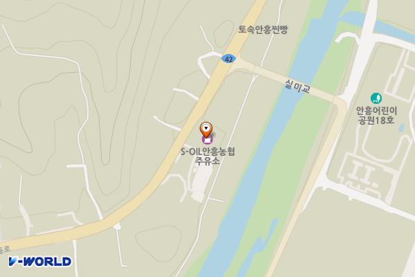 안흥주유소 위치 지도 — 강원특별자치도 횡성군 안흥면 안흥리128