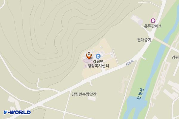 강림 보건 지소 위치 지도 — 강원특별자치도 횡성군 강림면 태종로 46